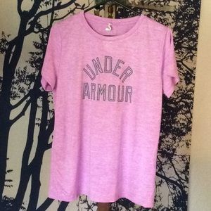 Under Armour work out shirt Size L. Like new.